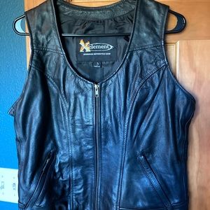 Leather Riding Women’s vest